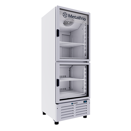 refrigerador doble temperatura metalfrio